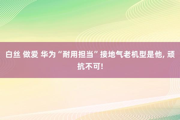 白丝 做爱 华为“耐用担当”接地气老机型是他， 顽抗不可!